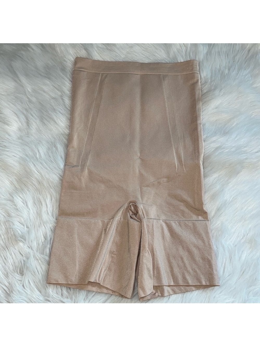 SPANX Nude High-Waist Shaping Shorts New unworn